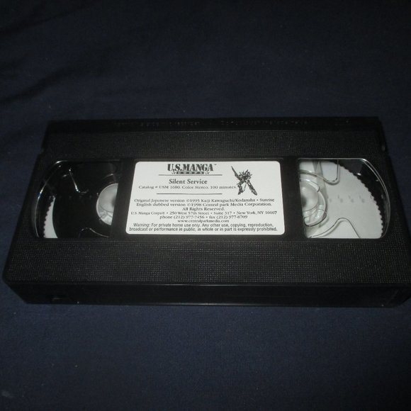 Silent Service (VHS, 1995, US Manga Corps, Unrated Dubbed Version) - Picture 6 of 6